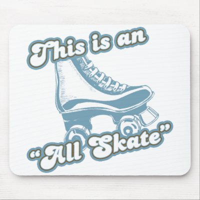 This is an All Skate Mousepads by teesed