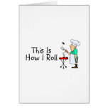 This Is How I Roll BBQ Cards