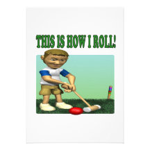 This Is How I Roll Personalized Announcement