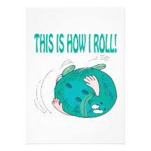 This Is How I Roll Personalized Invitations