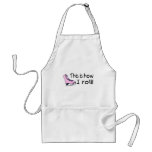 This Is How I Roll (Pink Ice Skate) aprons