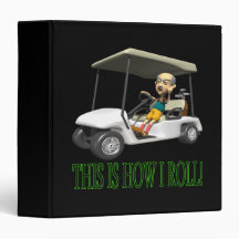 This Is How I Roll Vinyl Binder