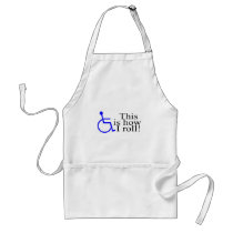 This Is How I Roll Wheelchair Apron