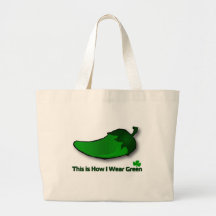 This is How I Wear Green Tote Bag