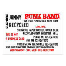 This is Not a BORING Business Card Templates