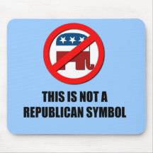 This is not a republican symbol mousepad