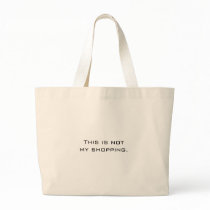 This Is Not My Shopping Bag Template bags