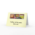 This is one Bad Dad! Greeting Card