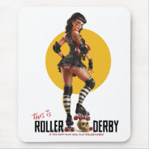 This Is Roller Derby Mouse Pad
