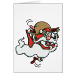 This is Santa!! (no background) greeting card