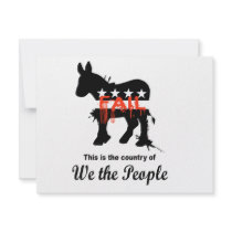 This is the country of We the People Custom Invitations