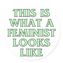 This is what a feminist looks like sticker
