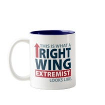 This is what a Right Wing Extremist Looks Like Coffee Mugs