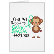 This Kid Supports Celiac Disease Awareness Card