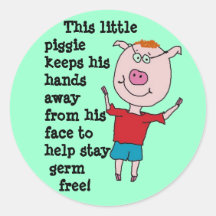 This little piggie 1 sticker