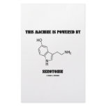 This Machine Is Powered By Serotonin (Chemistry) stationery