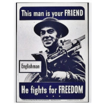 This Man Is Your Friend Flyer Design