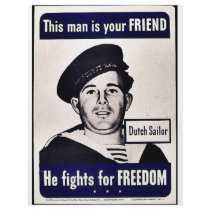 This Man Is Your Friend Flyer Design
