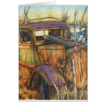 This Ole Truck Fine Art Cards