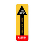 This Side Up Caution Label 3