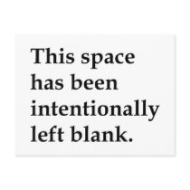 This Space Blank