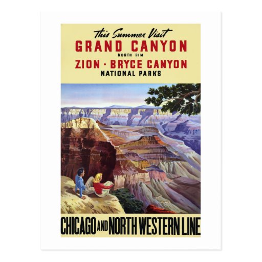 This Summer Visit Grand Canyon Post Cards