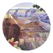 This Summer Visit Grand Canyon Round Sticker