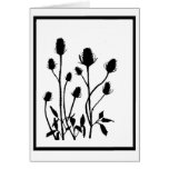 Thistles Greeting Card