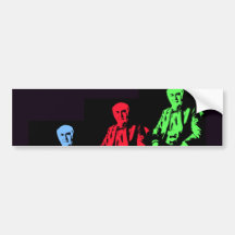 Thomas Edison Collage Bumper Stickers