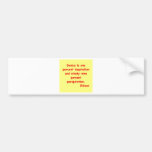 Thomas Edison quote Bumper Stickers