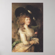 Thomas Gainsborough Lady Georgiana Cavendish Posters