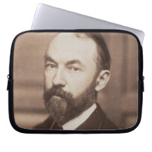 Thomas Hardy (1840-1928) (sepia photo) Laptop Sleeves