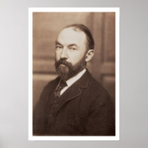 Thomas Hardy (1840-1928) (sepia photo) Print