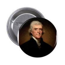 Thomas Jefferson Pinback Buttons