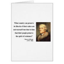 Thomas Jefferson Quote 16c Cards