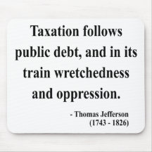 Thomas Jefferson Quote 17a Mouse Pads