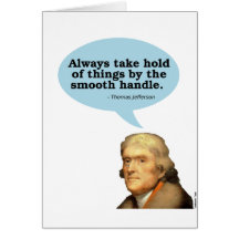 Thomas Jefferson Quote Card