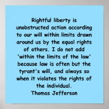 thomas jefferson quote print