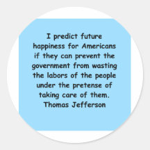 thomas jefferson quote stickers