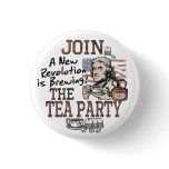 Thomas Jefferson Tea Party Shirts and Gifts buttons