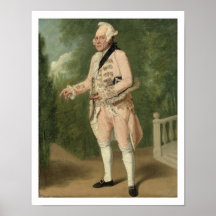 Thomas King as Lord Ogleby (oil on canvas) Posters