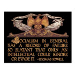 Thomas Sowell Quote on Socialism Post Card