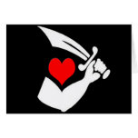 Thomas-Tew-Hearts Greeting Card