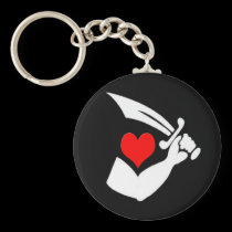 Thomas-Tew-Hearts keychains