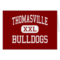 Thomasville - Bulldogs - High - Thomasville Card