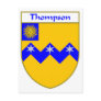 Thompson Coat of Arms/Family Crest Post Card