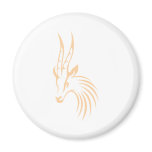 Thomson's Gazelle in Swish Drawing Style Fridge Magnets