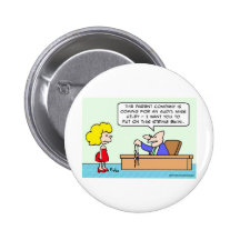 thong bikini businessman secretary pinback button
