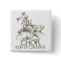 Thor Pinback Buttons