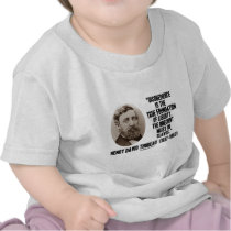 Thoreau Disobedience True Foundation Of Liberty Tee Shirt